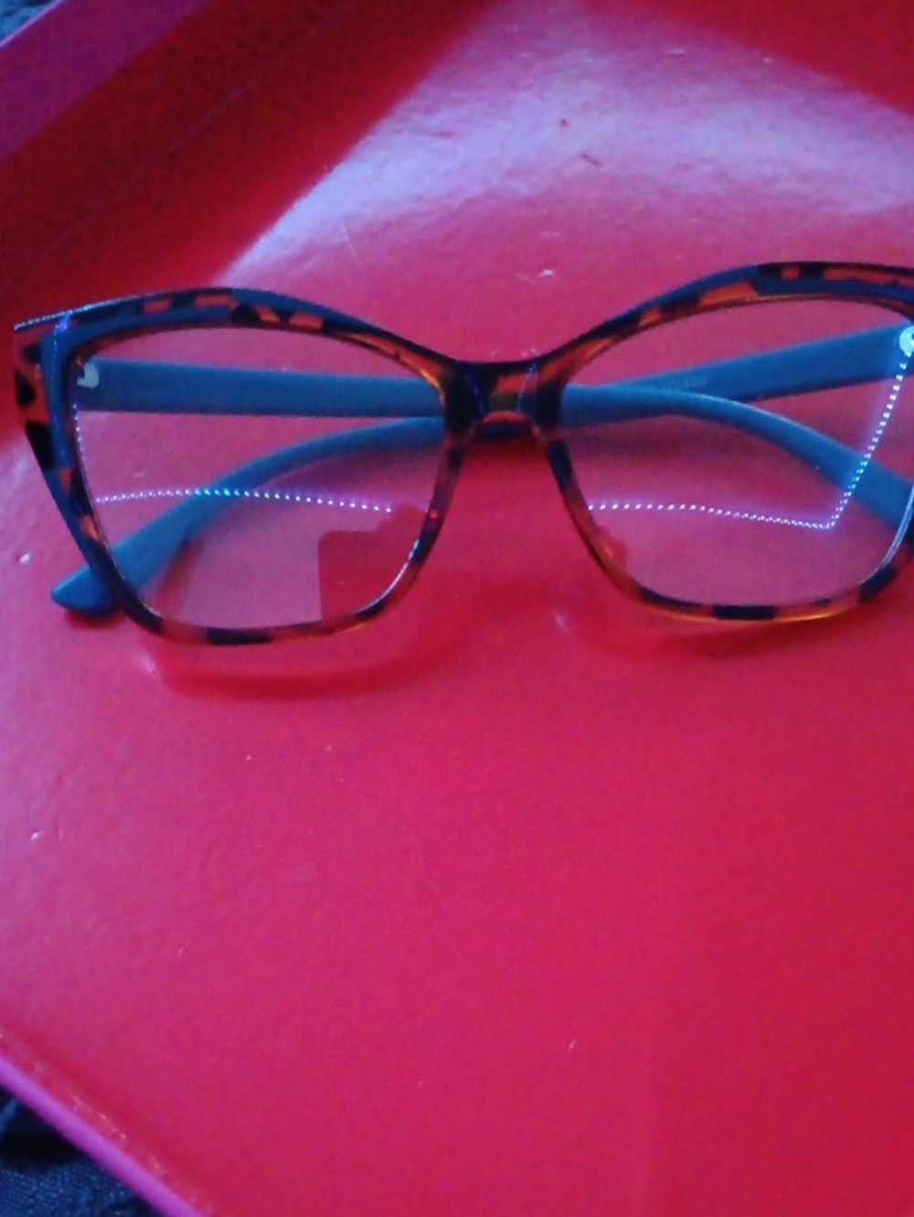 Tortoiseshell Cat-Eye Women's Eyeglasses - Brown